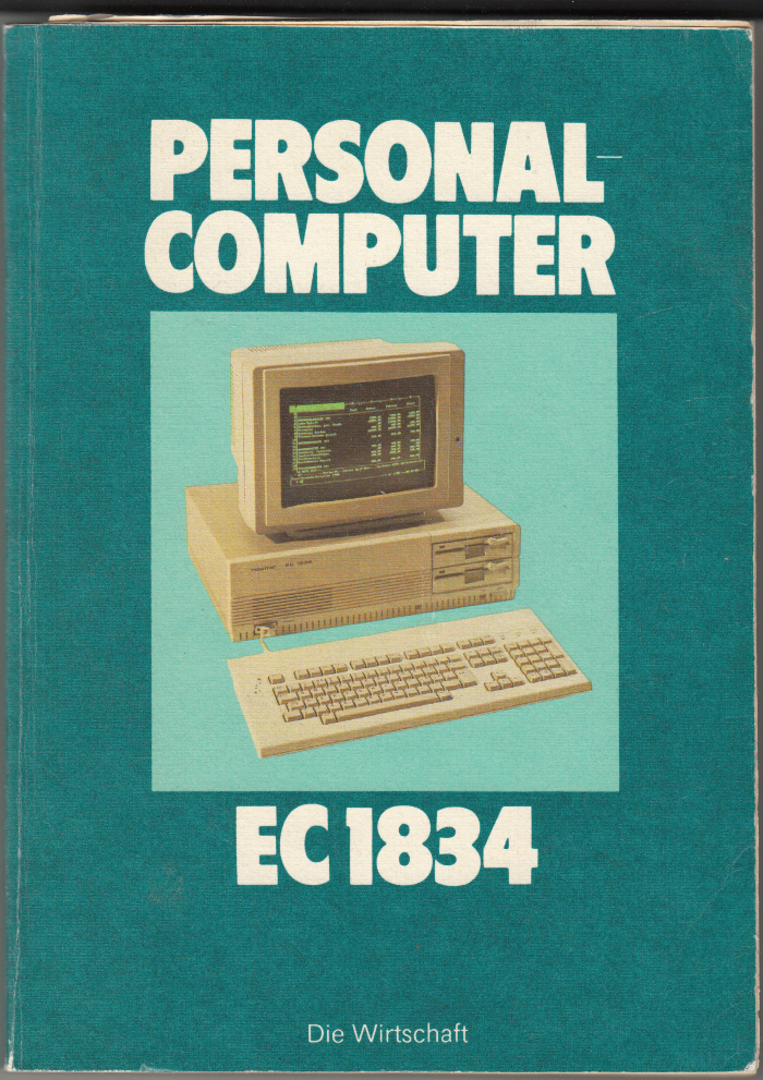 Mit dem ESER-PC EC 1834 wird die Reihe der 16-bit PC des Kombinats robotron um eine Modellreihe bereichert -schreiben die Autoren. es handelt sich um eine Handreichung für Nutzer, das das Hardwarekonzept, die Systemarchitektur, die Schnittstellen und das Betriebssystem DCP beschreibt. Zudem gibt es ein eigenes Kapitel zu Assemblertechnologie und Programmiersprachen.